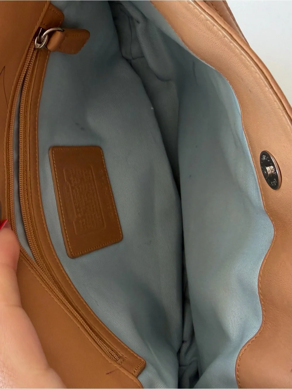 Coach Semi Shoulder Bag Shoulder/Handbag Ladies B1K-8148 Tan Brown